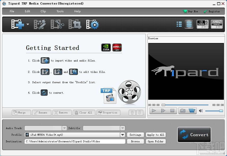 Tipard TRP Media Converter,Tipard TRP Media Converter下载,激进党媒体转换器,媒体转换器