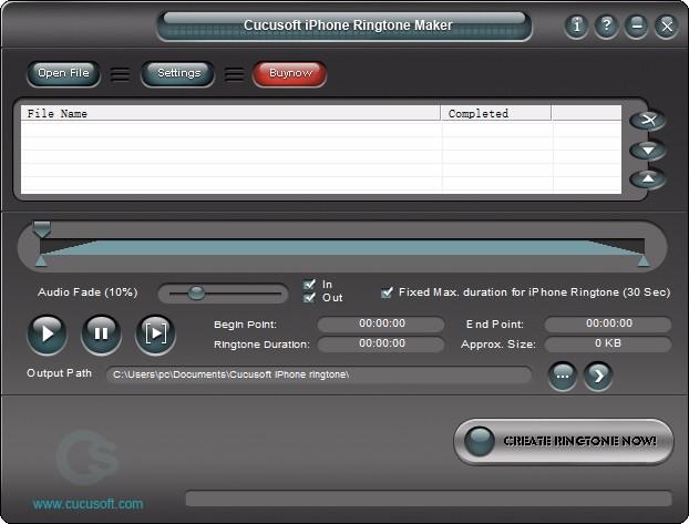 iPhone Ringtone Maker下载,iPhone铃声制作工具